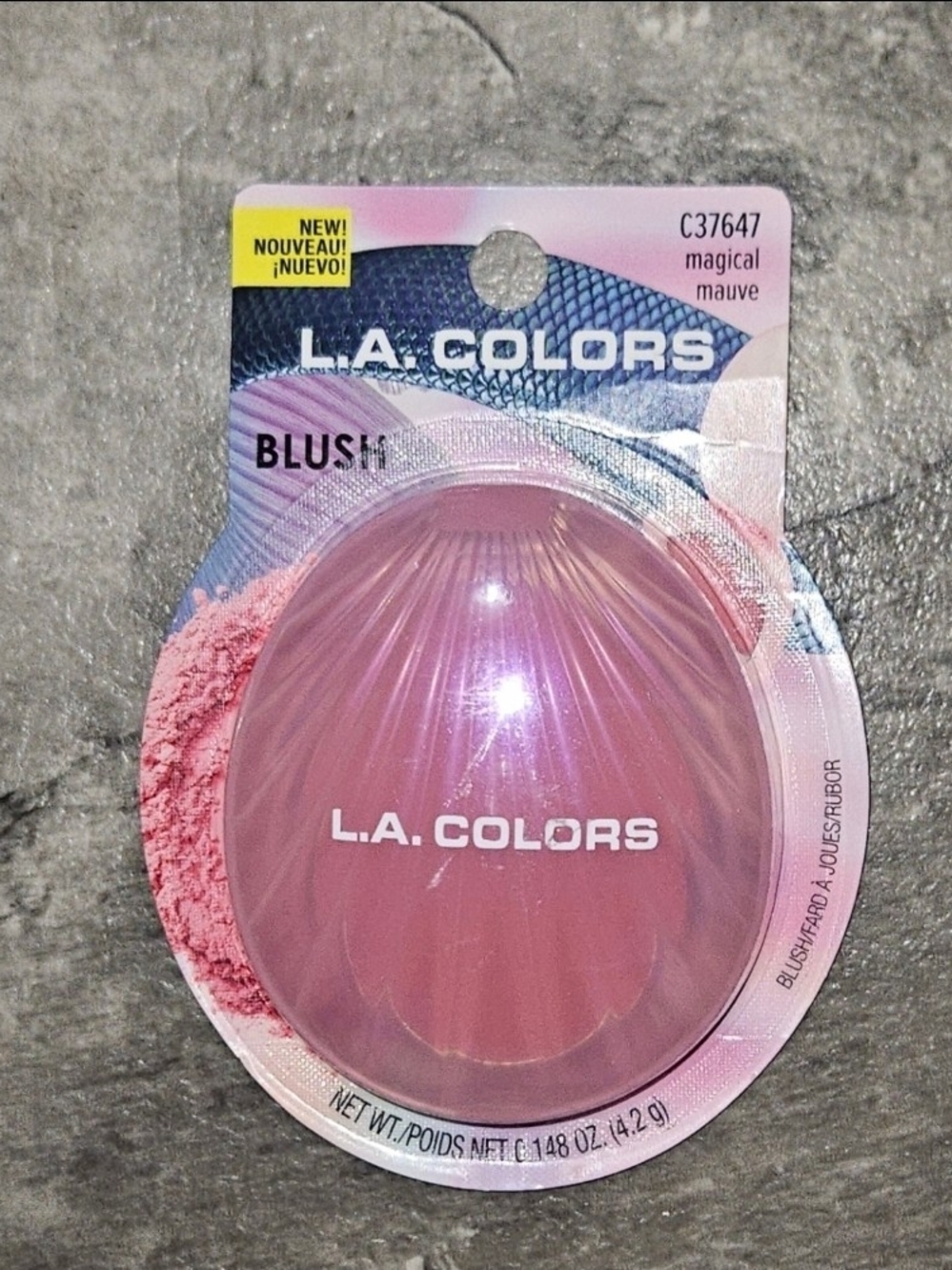 LA Colors Blush In C37647 Magical Mauve 0.14oz BNIB